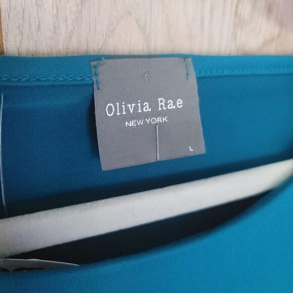 Olivia Rae New York Women's Blue Crop-top -- NWOT, Unworn - Picture 2 of 3